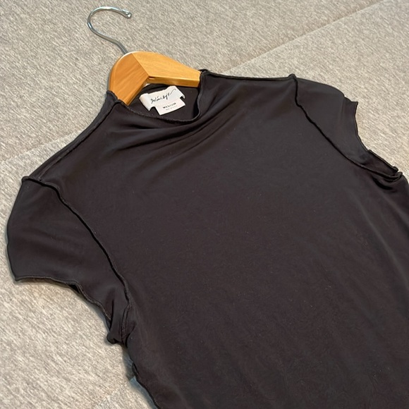 SOLD - The Line by K Reese Mock Neck Top - Picture 6 of 8
